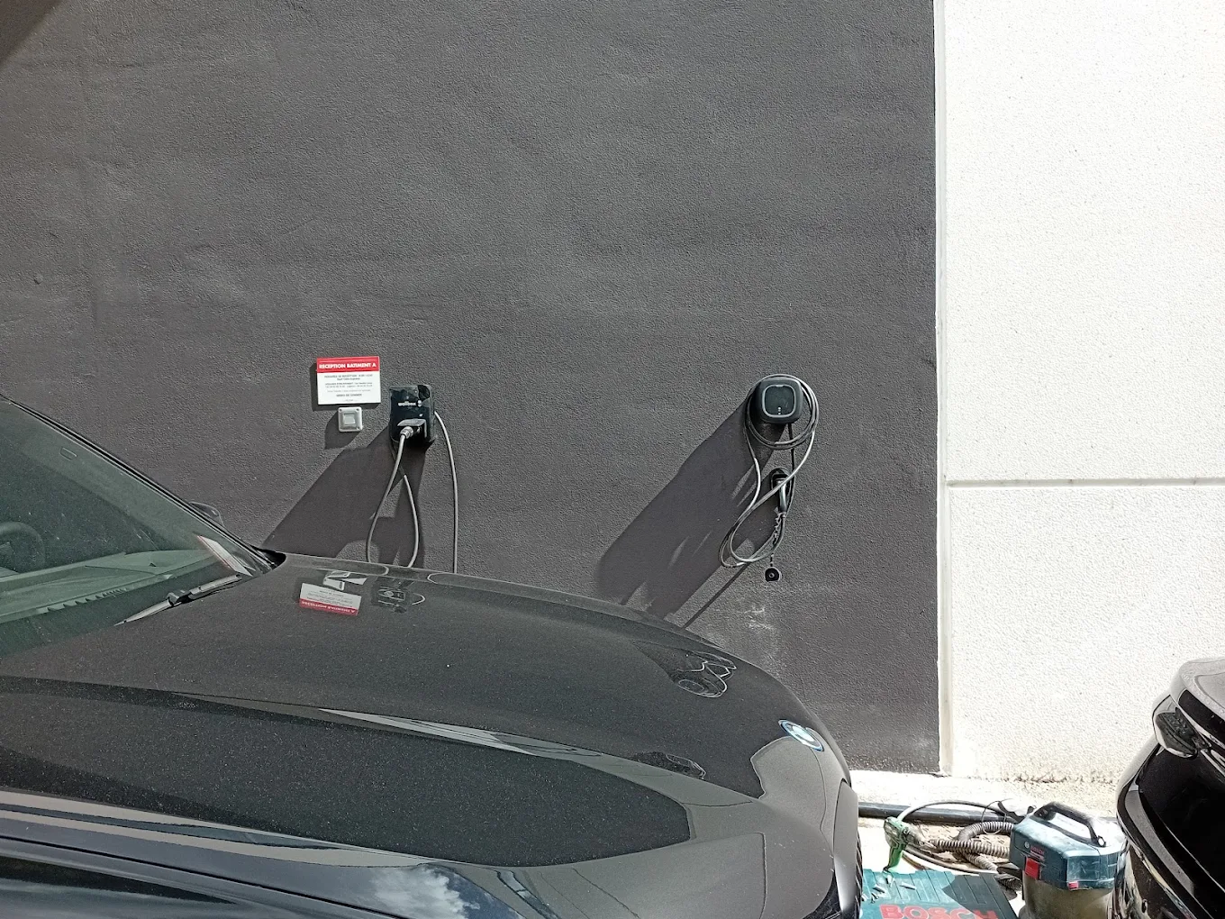 Borne de recharge électrique